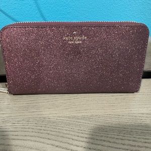 Kate spade glitter wallet